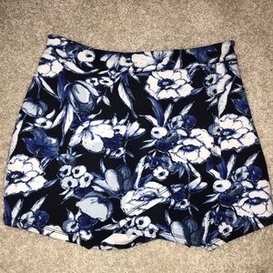 Abercrombie and Fitch Floral Skort